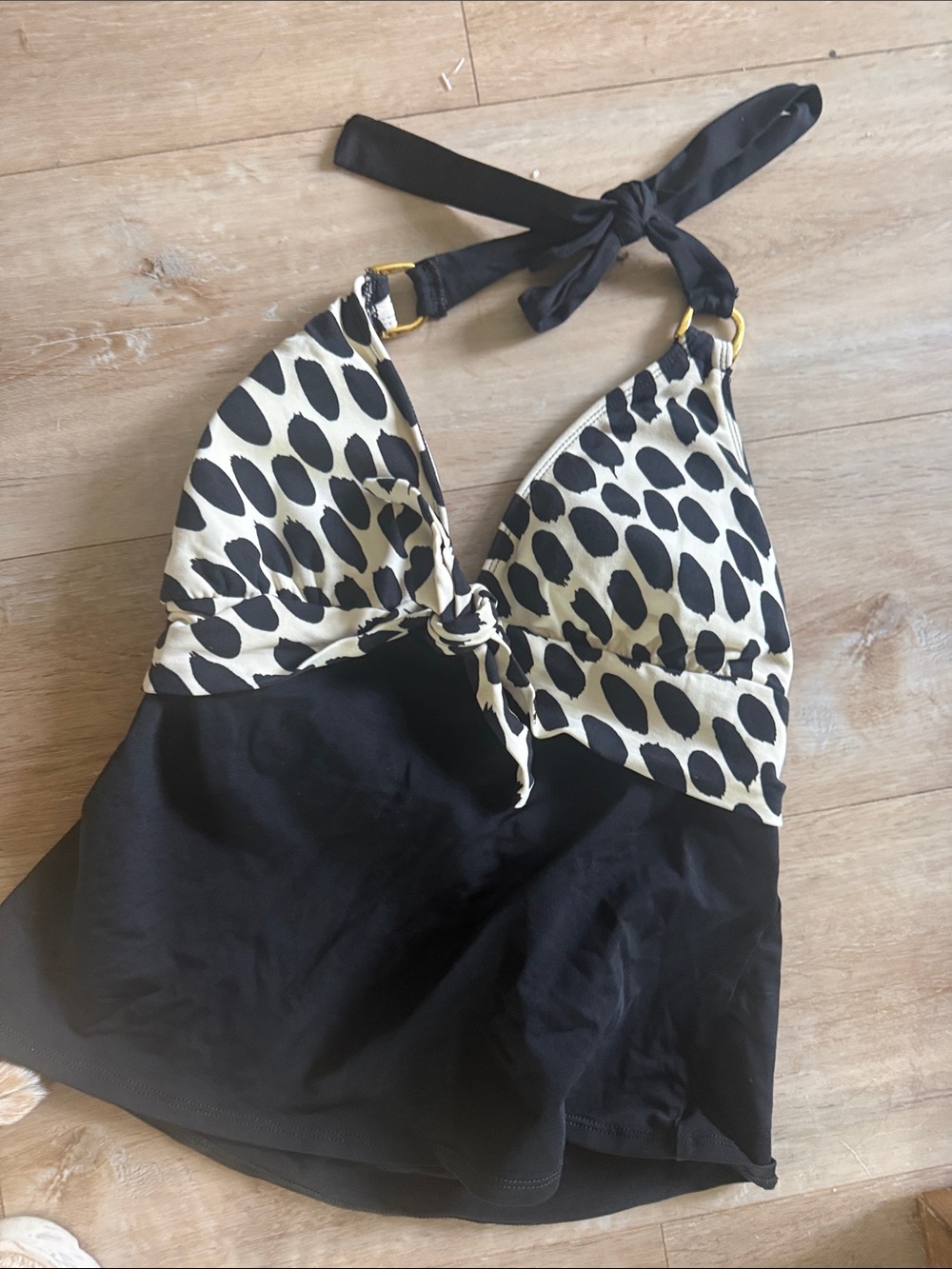 La Blanca swim halter top